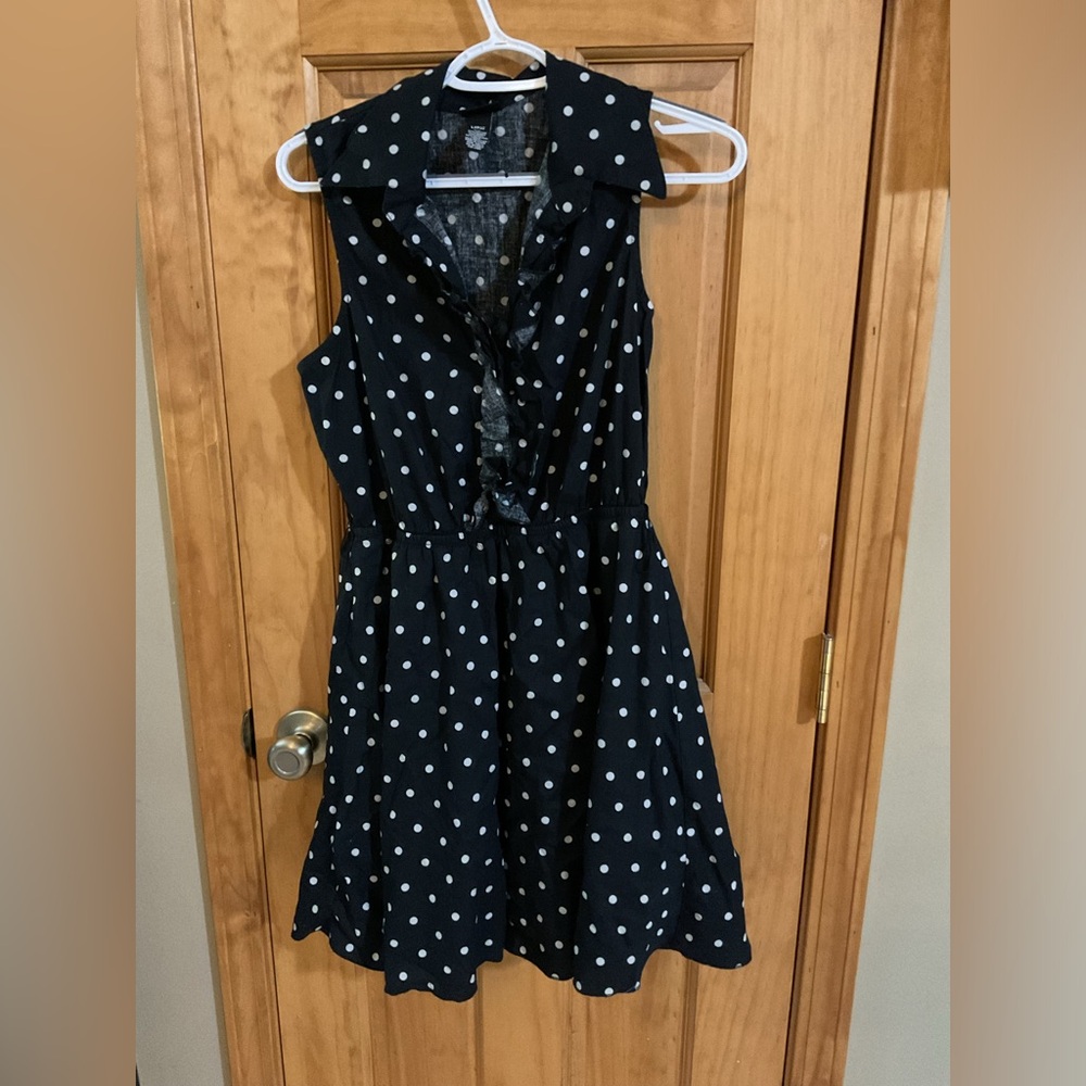 Rue 21 Polka Dot Sleeveless Dress